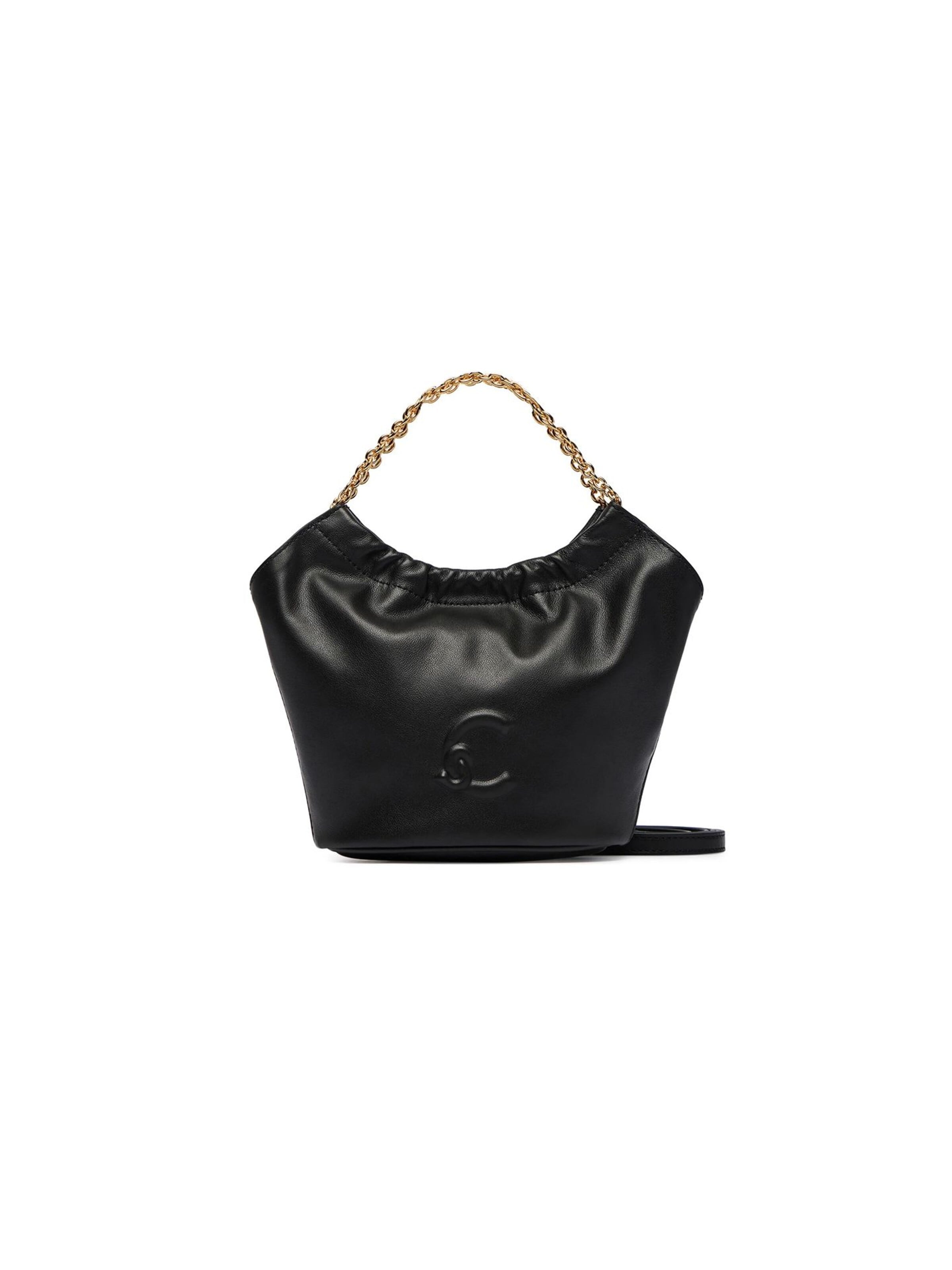 Coccinelle Handbag 'Mini Bag Smooth Leather' in Black: front