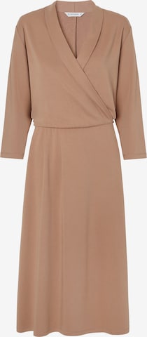 TATUUM Mekko 'Frilla' värissä beige: etupuoli