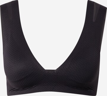 Soutien-gorge 'ZERO Feel Flow' SLOGGI en noir : devant