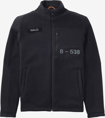 HALO Fleecejacke in Schwarz: predná strana