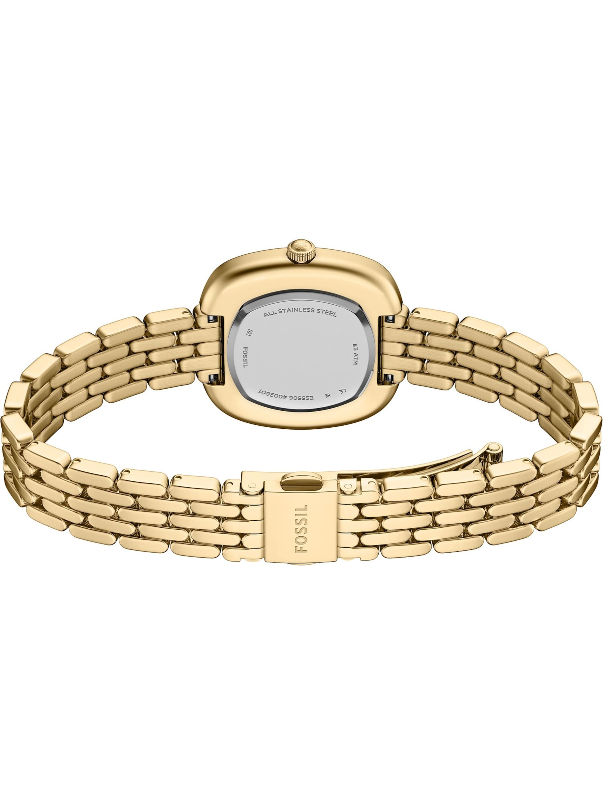 FOSSIL Analogt ur 'Genevieve' i guld