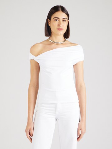 Abercrombie & Fitch Shirt in White: front