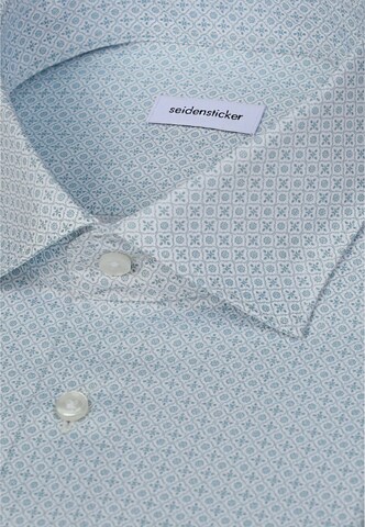 SEIDENSTICKER Regular fit Business shirt in Green