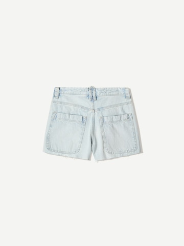 Bershka Loose fit Jeans in Blue