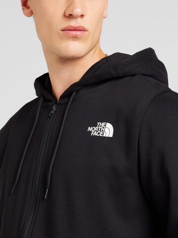 THE NORTH FACE Zip-Up Hoodie 'SIMPLE DOME' in Black