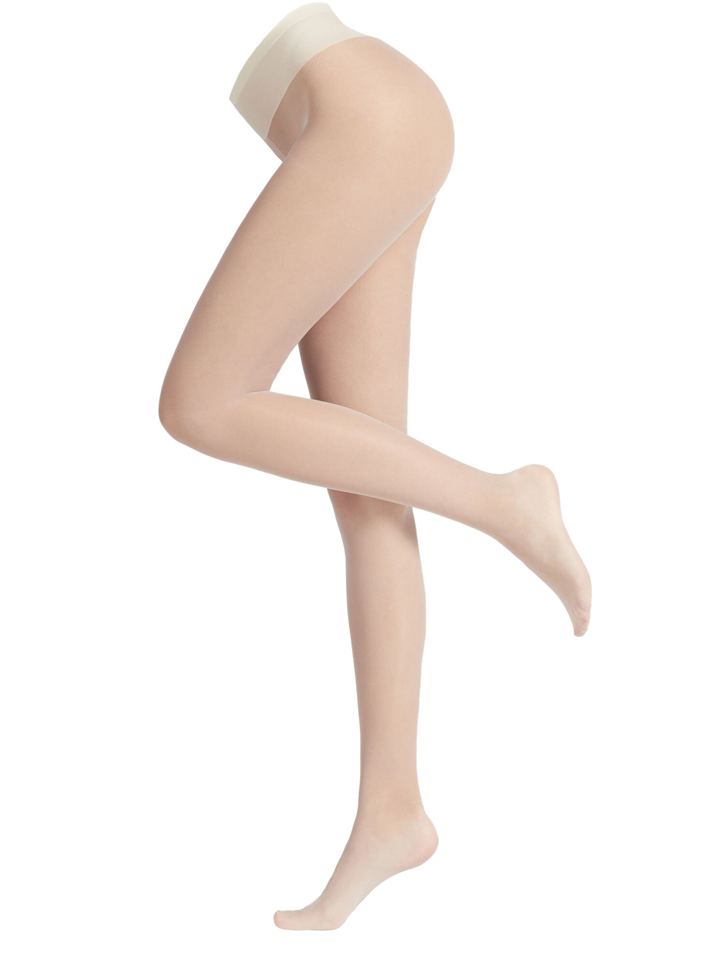 CALZEDONIA Tights 'Essential' in White: front