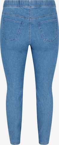 Zizzi Skinny Jeggings 'ALMA' in Blue