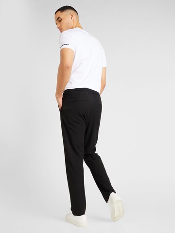 Les Deux Normalny krój Spodnie w kolorze czarny