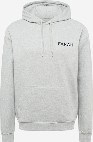 FARAH Sweatshirt 'MINNOT' in Grijs: voorkant