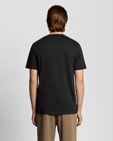 Lyle & Scott Μπλουζάκι σε μαύρο