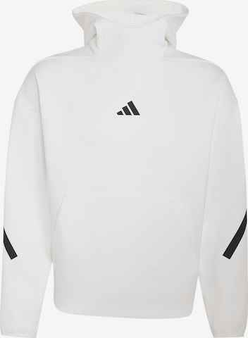ADIDAS SPORTSWEAR Urheilullinen collegepaita 'Z.N.E.' värissä valkoinen: etupuoli