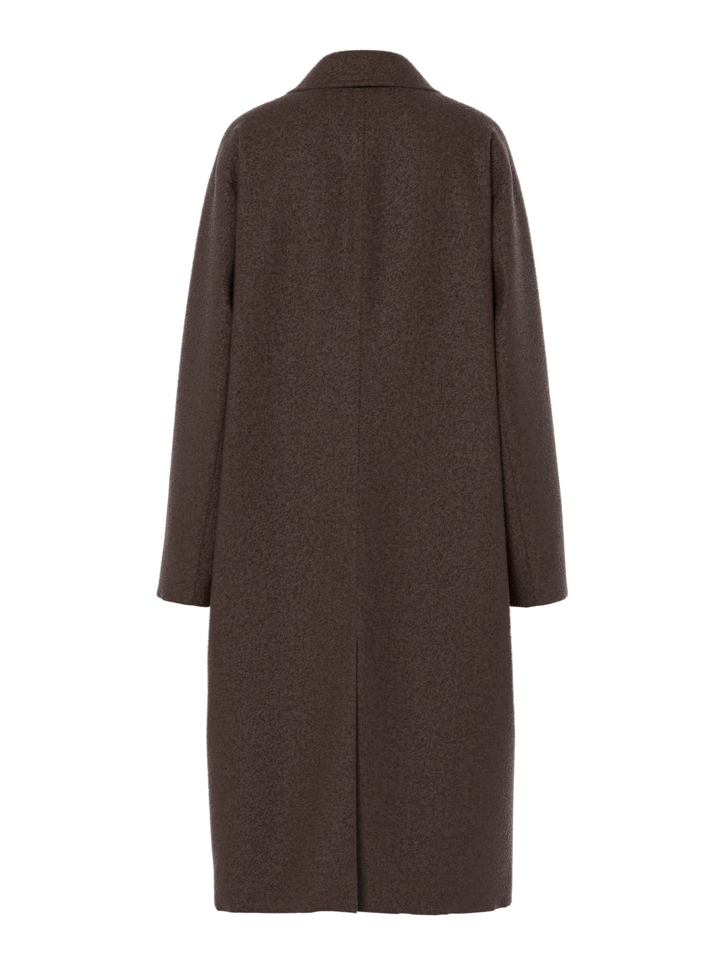 Manteau mi-saison PIECES en marron