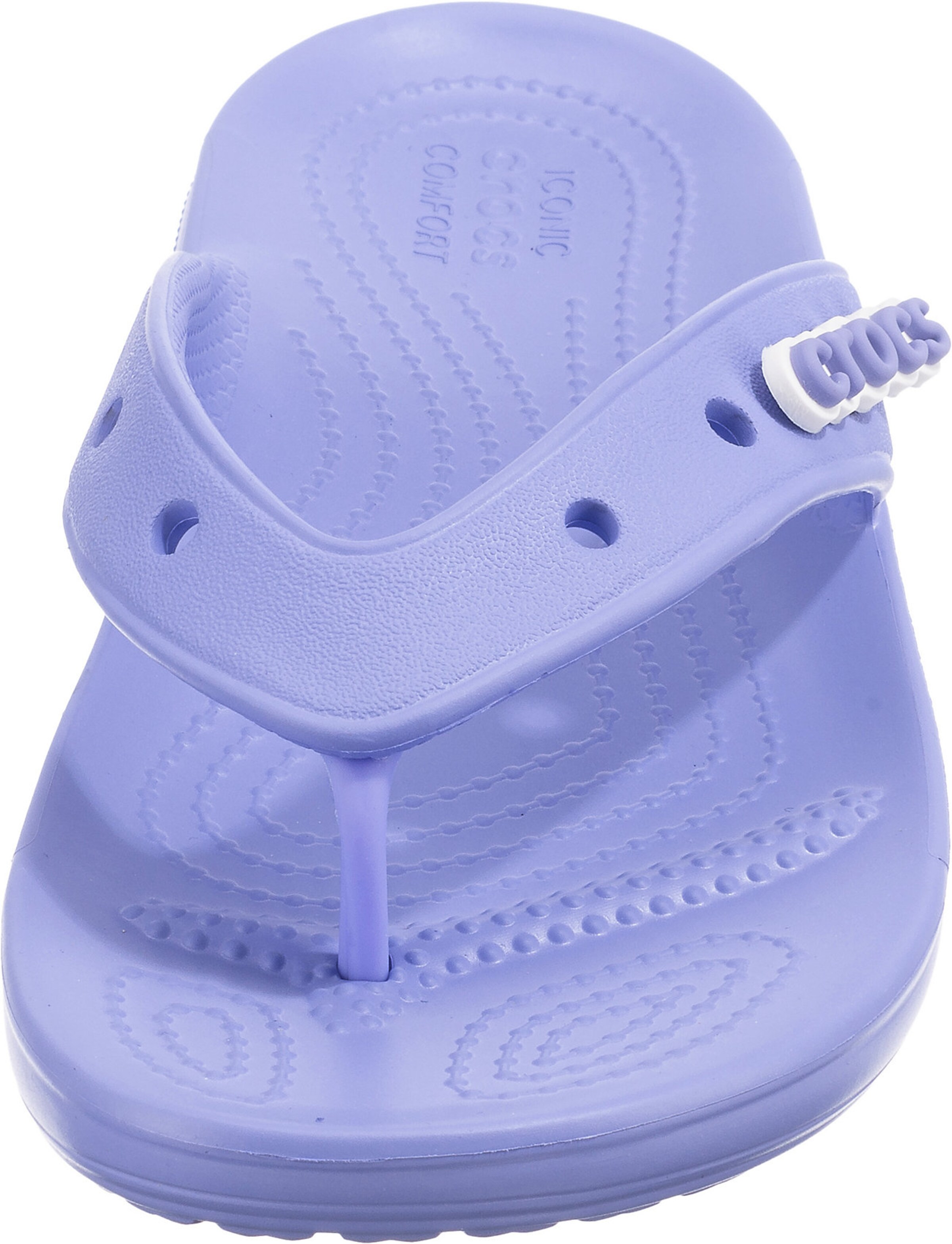 Frauen Sandalen Crocs Zehentrenner in Violettblau - IN99307 Frauen Sandalen Crocs Zehentrenner in Violettblau - IN99307