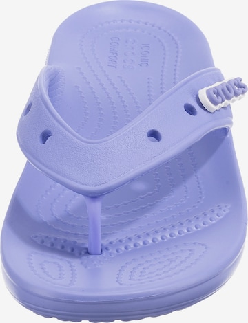 Crocs Σαγιονάρες διχαλωτές σε λιλά