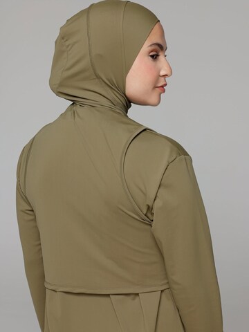 SIYA Swimwear T-Shirt Badeanzug 'Hijab' in Grün