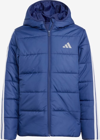 ADIDAS SPORTSWEAR Sportjacke 'Essentials' in Blau: Vorderseite