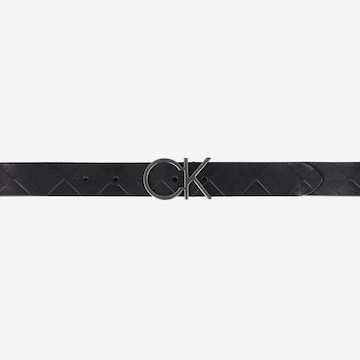 Calvin Klein Pas 'Re-Lock' | črna barva