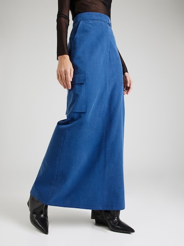 Nasty Gal Rok in Blauw: voorkant