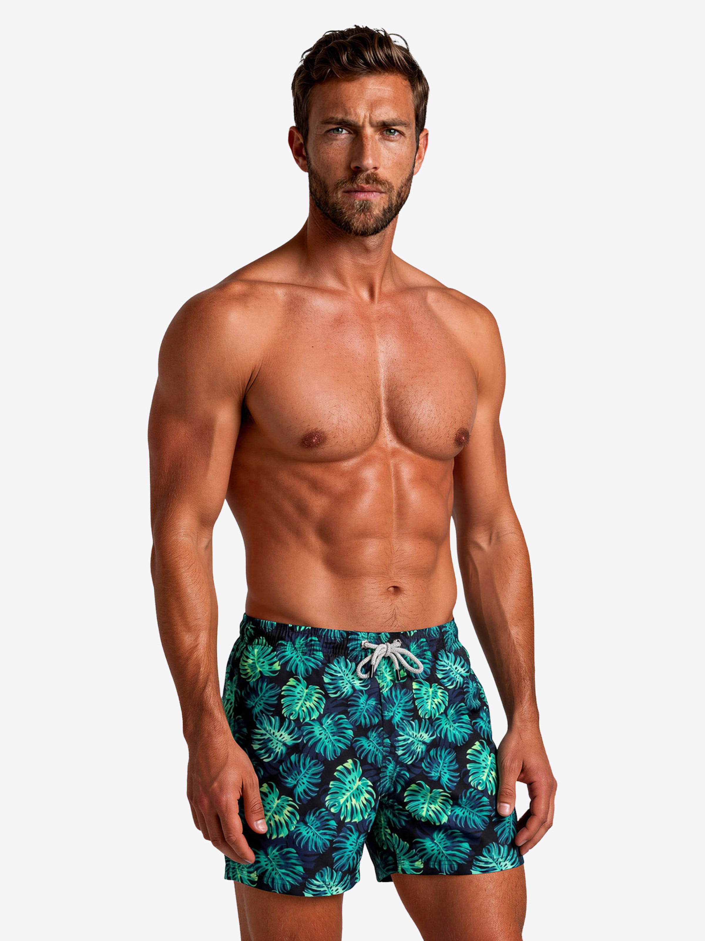 Bondi Joe Swimming shorts ' Grove ' in Blue: front