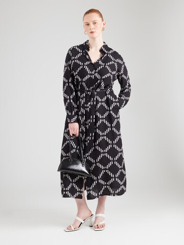 Vero Moda Curve Blousejurk 'VMCBrina' in Zwart
