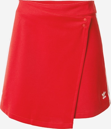 ADIDAS ORIGINALS Skirt 'Adicolor Classics 3-Stripes Wrapping' in Red: front