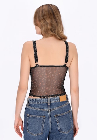 MYMO Top 'Young Fashion' in Zwart