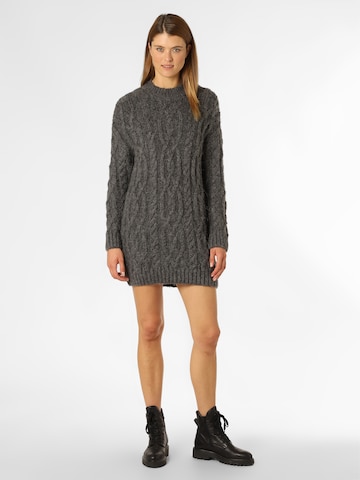 Superdry Knitted dress in Grey: front