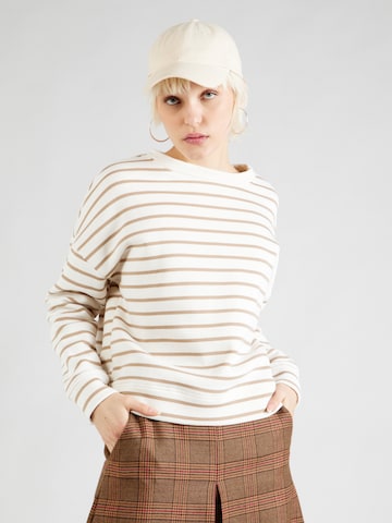 PIECES Sweatshirt 'CHILLI' in Wit: voorkant