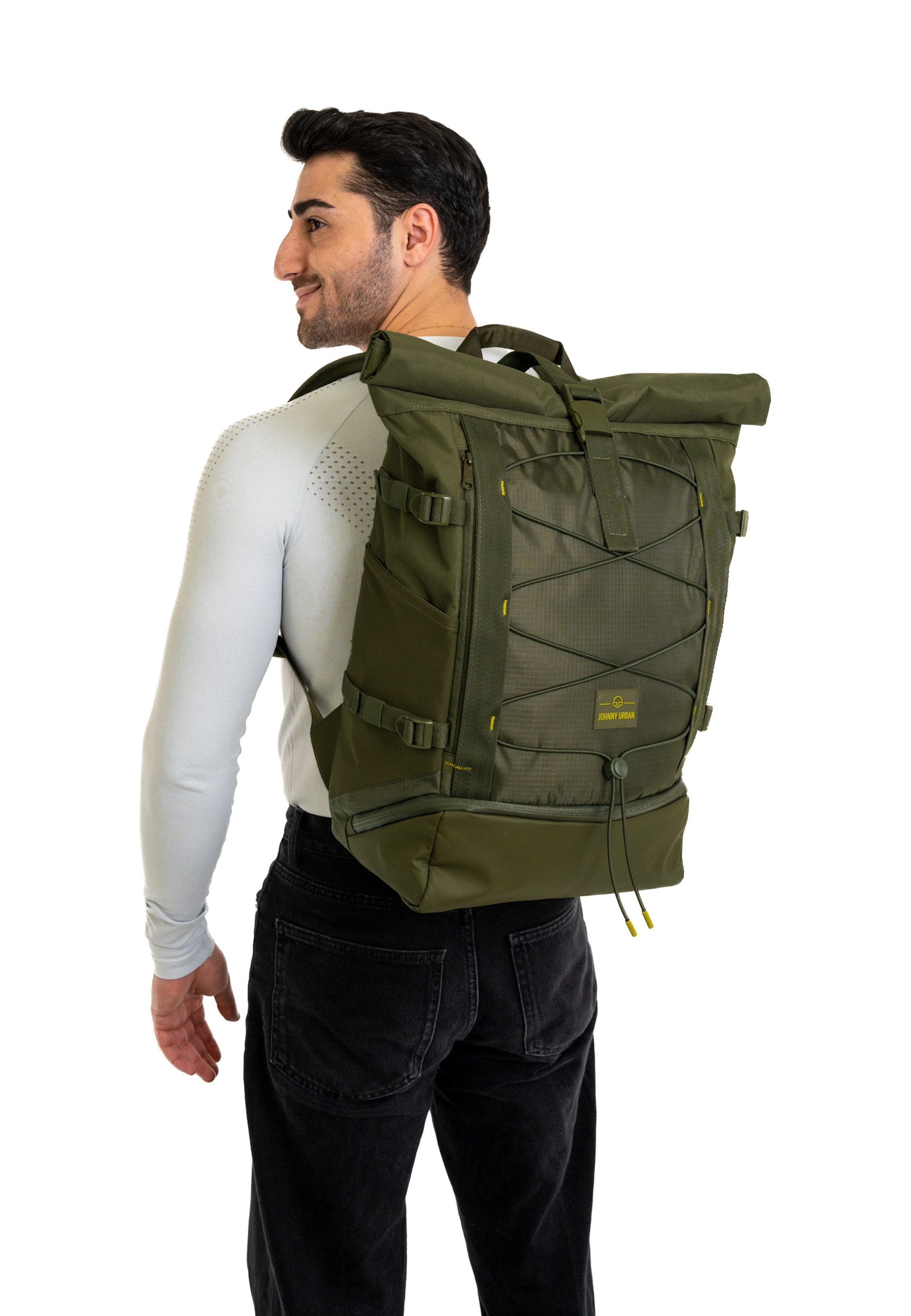 Johnny Urban Рюкзак 'Allen Large Move' в Зеленый: спереди