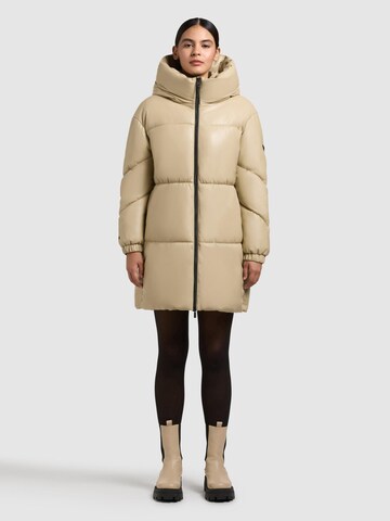 Cappotto invernale 'Lorsa' di khujo in beige