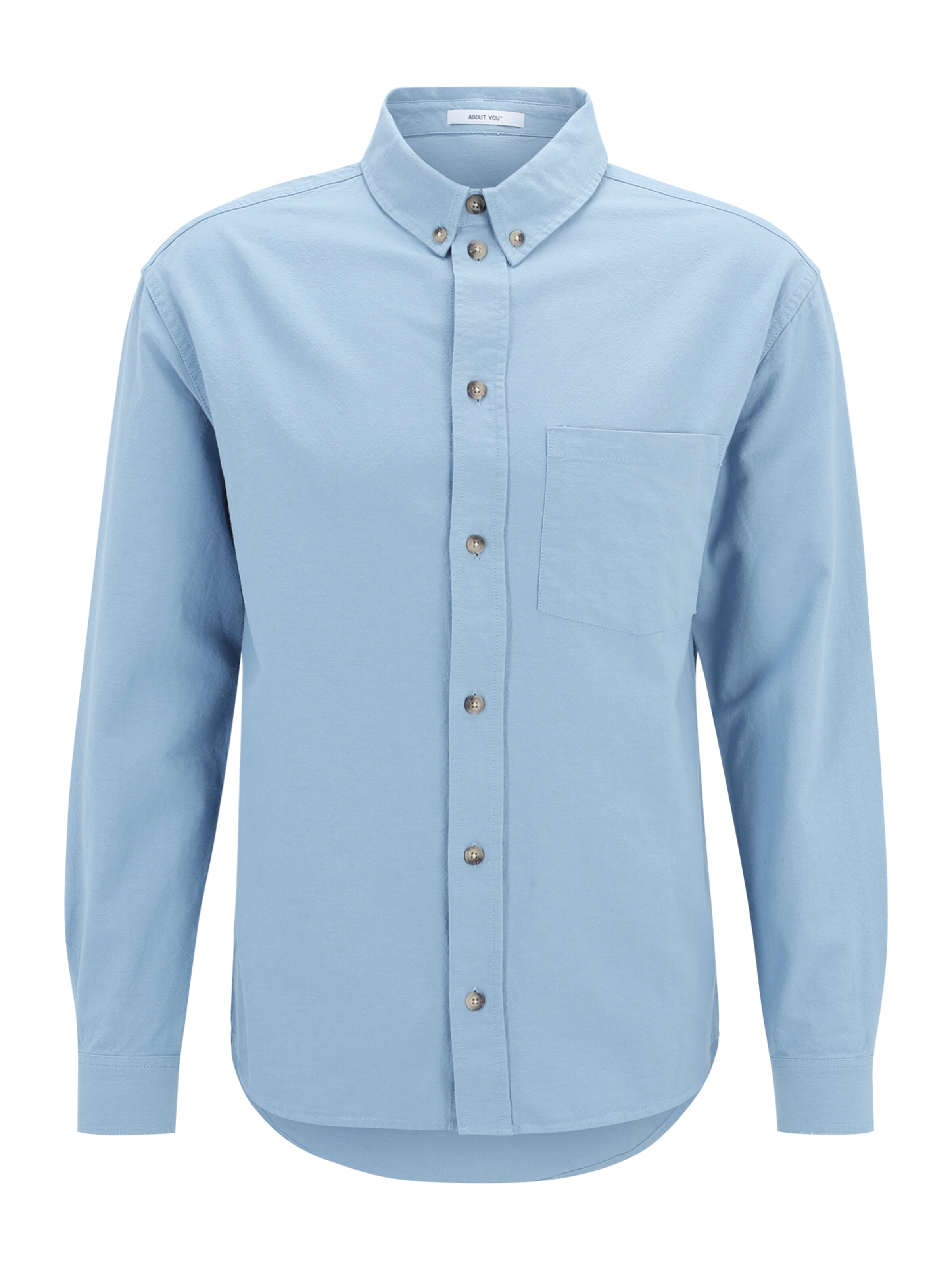 ABOUT YOU Regular fit Πουκάμισο 'Toni' σε μπλε: μπροστά