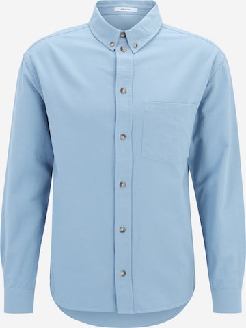 ABOUT YOU Regular fit Button Up Shirt 'Toni' in Blue: front
