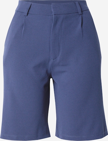 JDY Pleat-front trousers 'JDYTanja City' in Blue: front