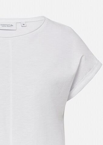 comma casual identity T-Shirt in Weiß