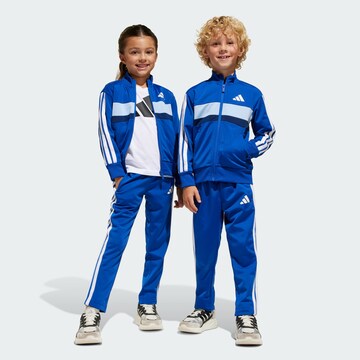 ADIDAS SPORTSWEAR Träningsdräkt 'Seasonal Essentials Tiberio' i blå