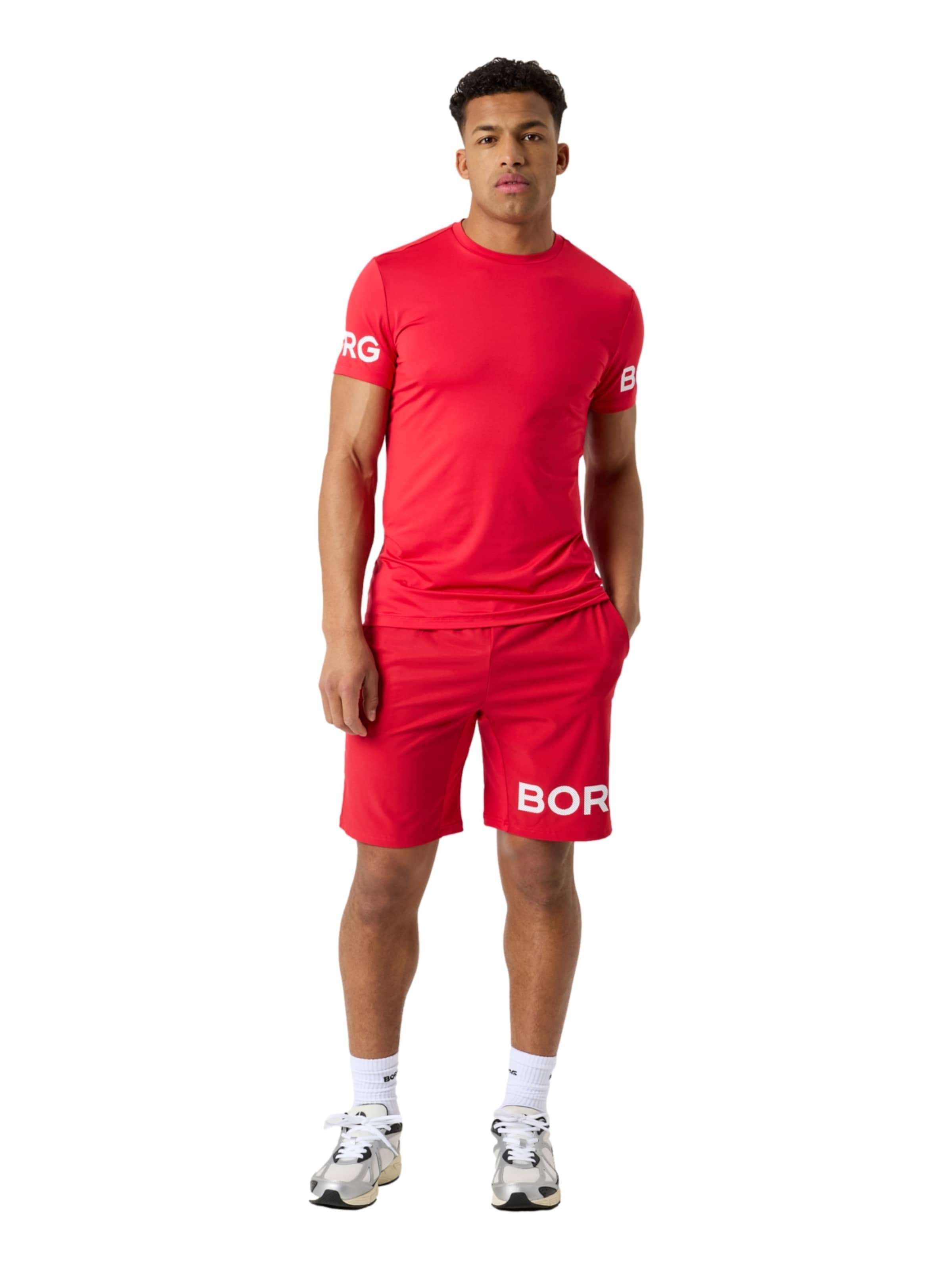 Maglia funzionale di BJÖRN BORG in rosso