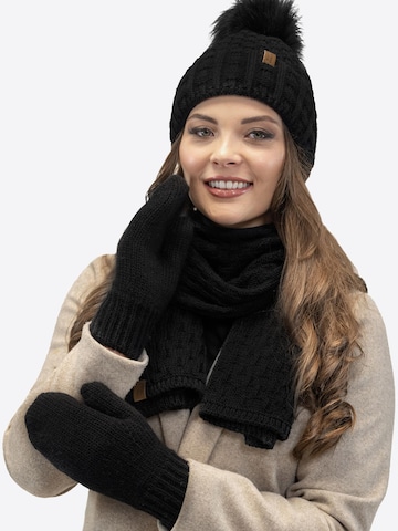 Vivisence Fingerhandschuhe '7015R' in Schwarz