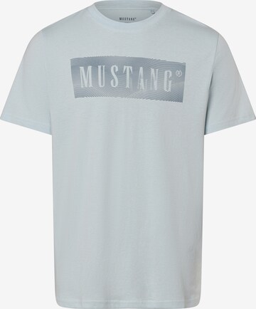 MUSTANG T-Shirt ' Austin ' in Blau: predná strana