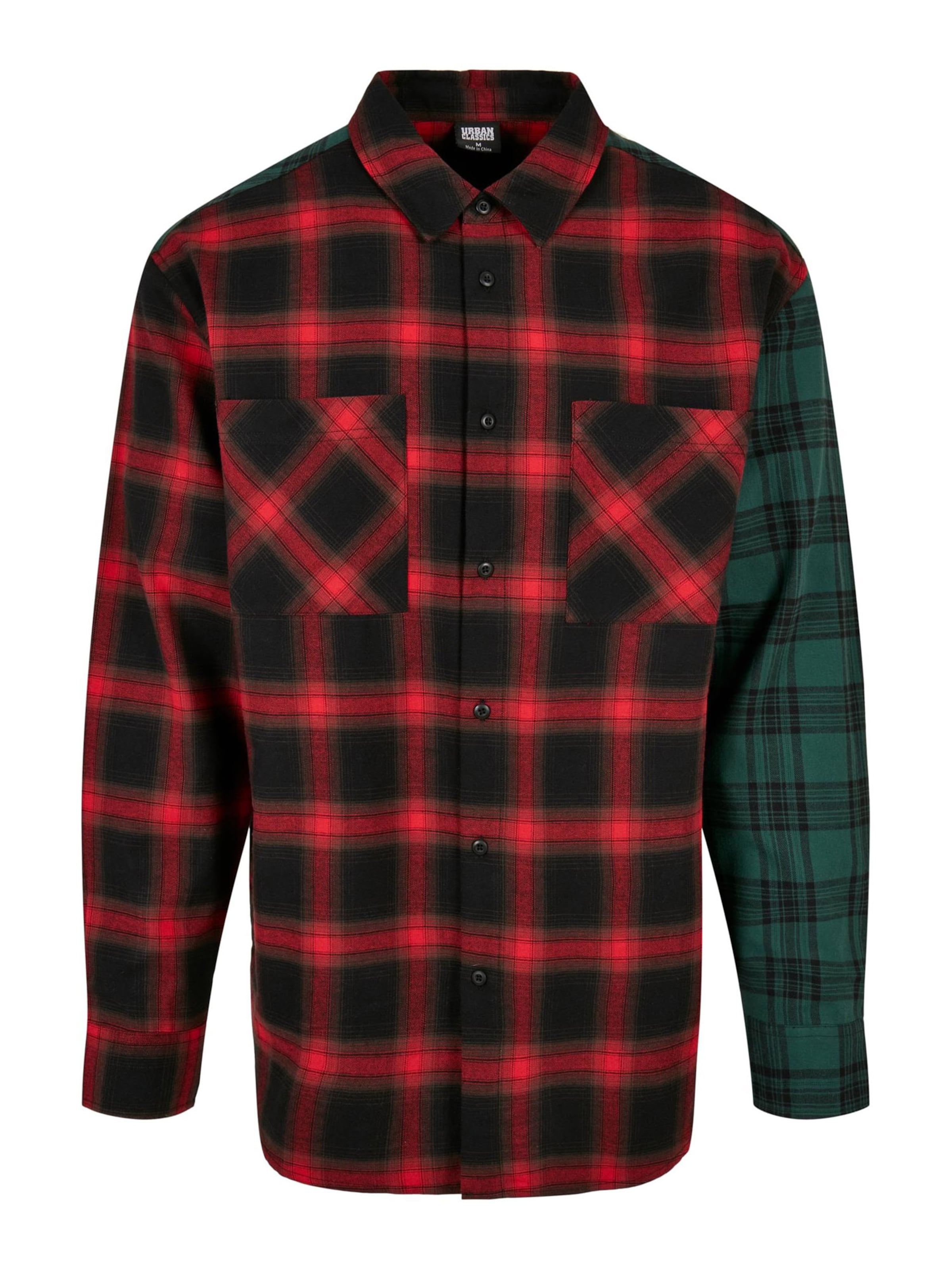 Urban Classics Regular fit Srajca | mešane barve barva: sprednja stran