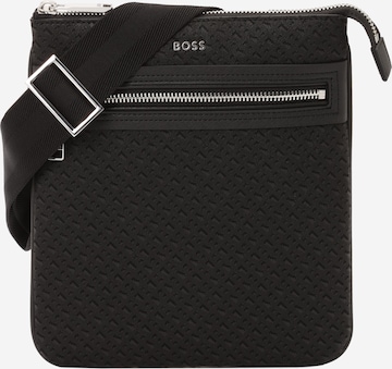 BOSSTorba preko ramena 'Daxter' - crna boja: prednji dio