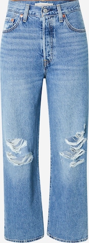 LEVI'S ® Jeans 'Ribcage Straight Ankle' in Blauw: voorkant