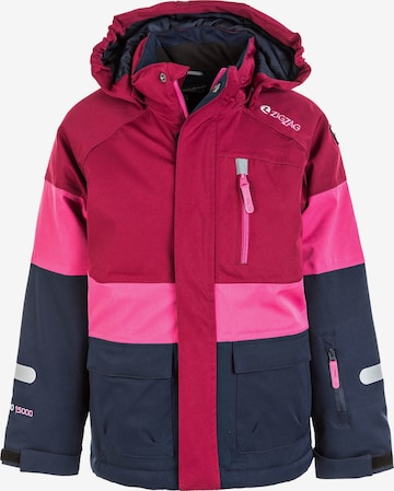 ZigZag Skijacke 'Taylora' in Pink: predná strana