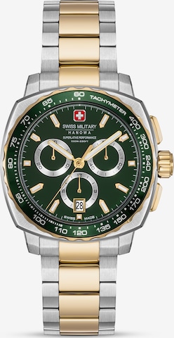 SWISS MILITARY HANOWA Analoguhr 'Speedwell' in Gold: Vorderseite