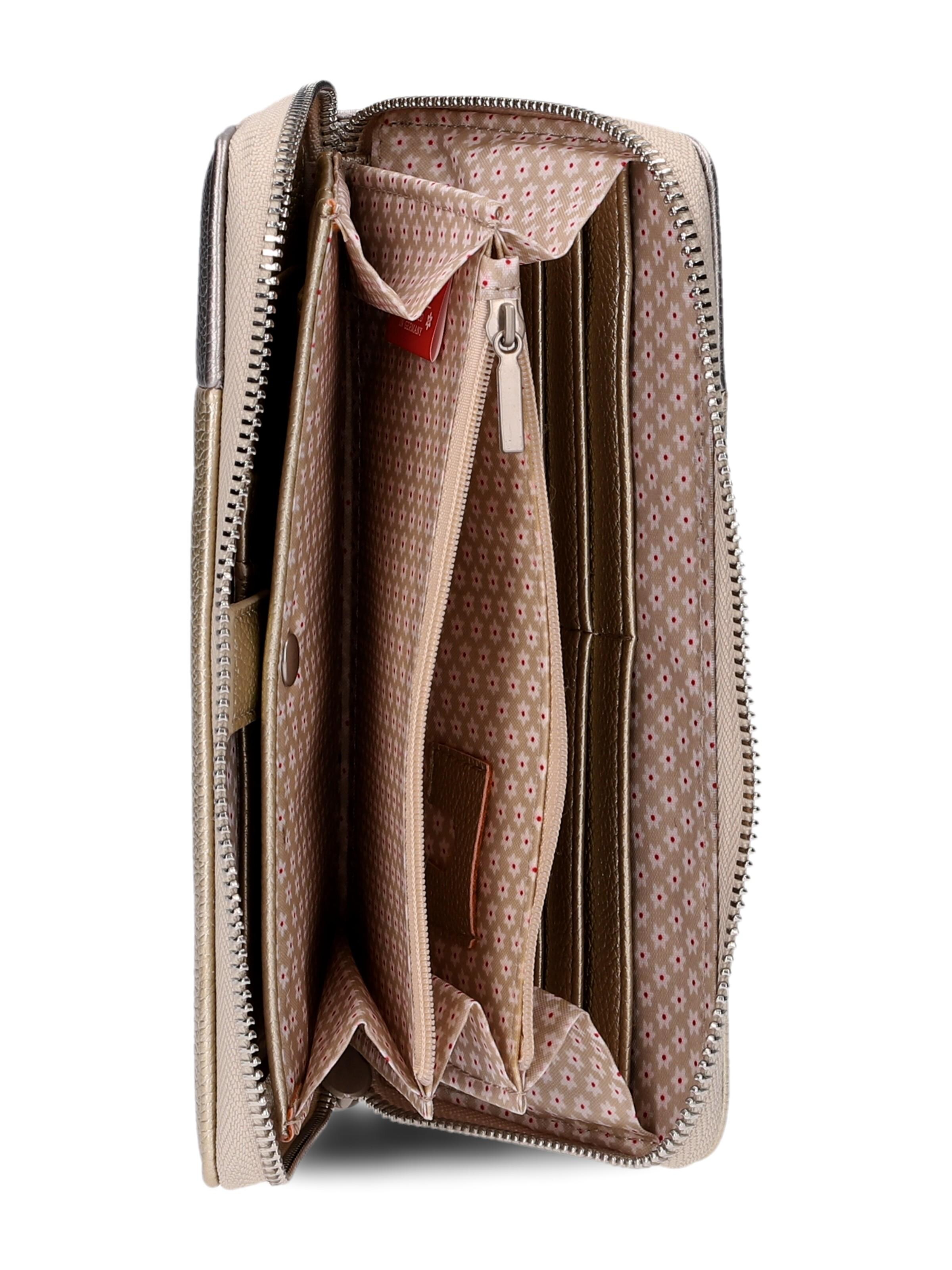 ZWEI Wallet 'EVA EV2' in Gold