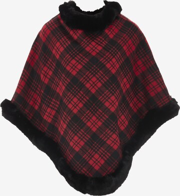 ALZETTE Cape in Red: front