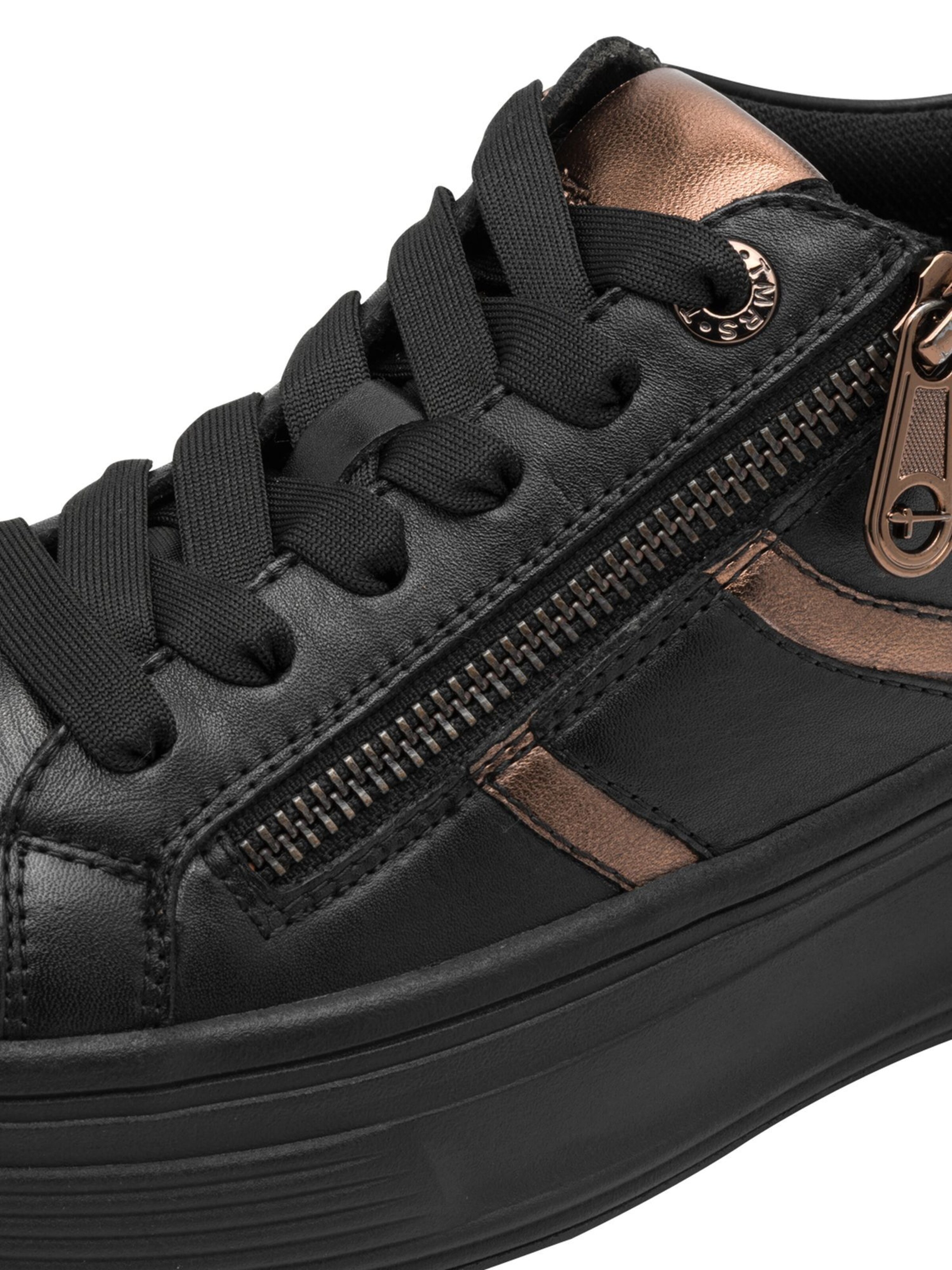 Tamaris Platform trainers in Black