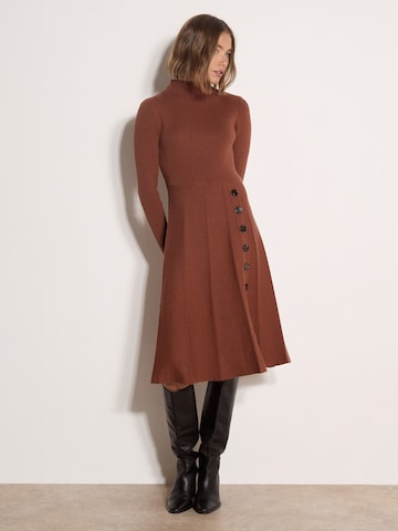 Abito ' Wadelanges Strickkleid ' di Apricot in rosso: frontale