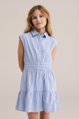 Abito di WE Fashion in blu: frontale