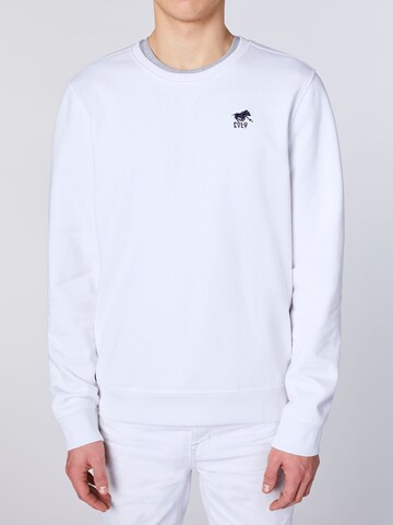 Polo Sylt Sweatshirt in Weiß