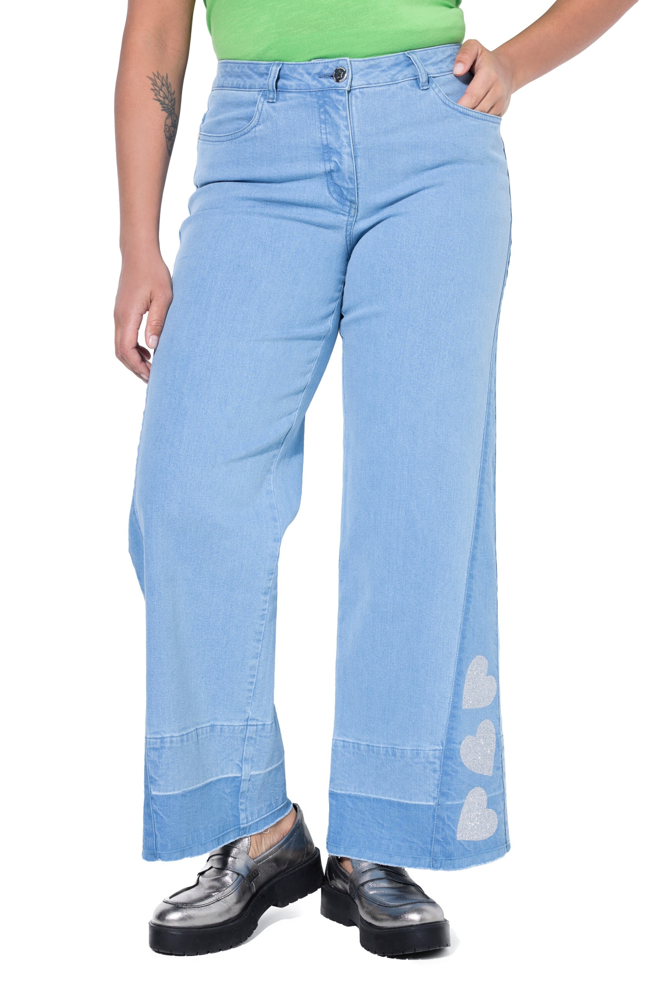 Angel of Style Boot cut Jeans in Blue: front